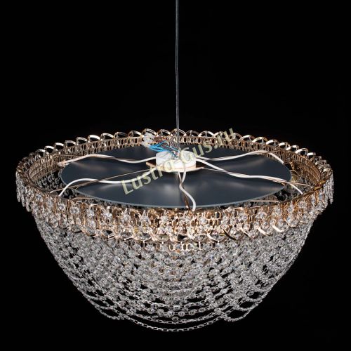 Люстра Каскад Роза №11 в Симферополе Гусь Хрустальный