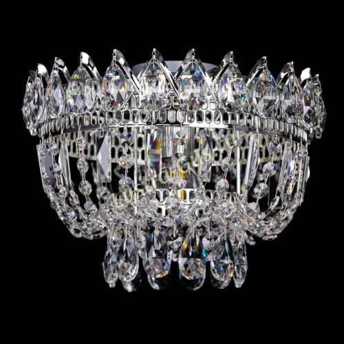 Люстра Катерина Корона журавлик - 1 лампа  в Симферополе Гусь Хрустальный