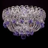 Люстра Катерина шар сиреневая в Симферополе