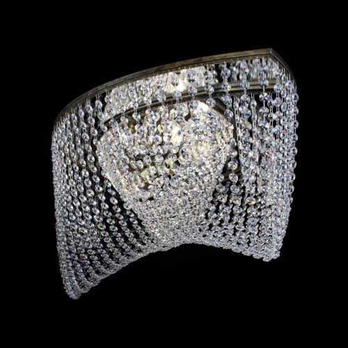 Люстра Хрустальная Волна под бронзу в Симферополе Гусь Хрустальный