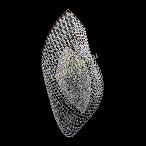 Люстра Хрустальная Волна под бронзу в Симферополе Гусь Хрустальный