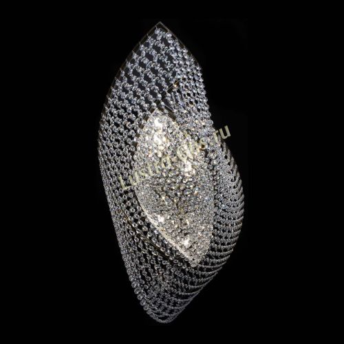 Люстра Хрустальная Волна под бронзу в Симферополе Гусь Хрустальный