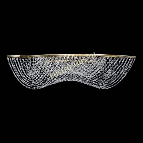 Люстра Хрустальная Волна под бронзу в Симферополе Гусь Хрустальный