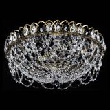 Люстра Хрустальный Каскад Ажур под бронзу Черная в Симферополе