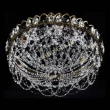 Люстра Хрустальный Каскад Ажур под бронзу Черная в Симферополе