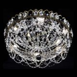 Люстра Хрустальный Каскад Ажур под бронзу Черная в Симферополе