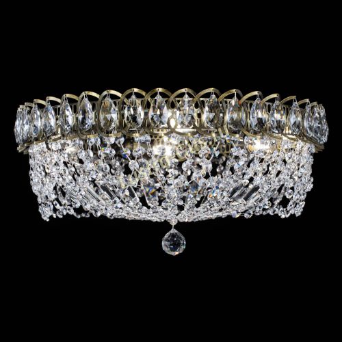 Люстра Хрустальный Каскад Ажур под бронзу в Симферополе Гусь Хрустальный