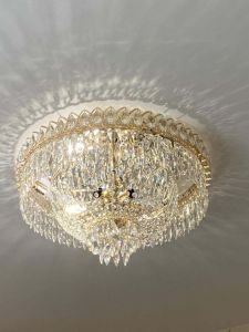 Люстра Хрустальный Каскад Перо в Симферополе отзыв и фото покупателя