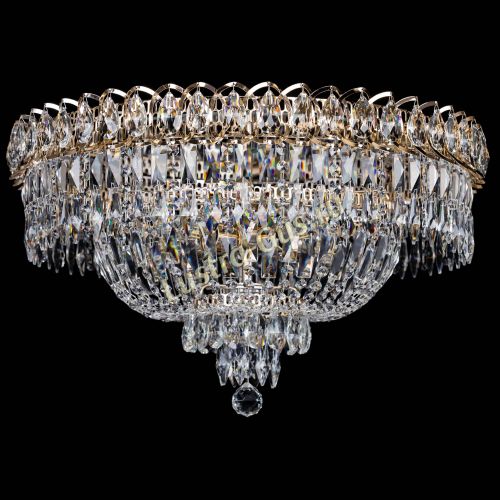 Люстра Хрустальный Каскад Перо в Симферополе Гусь Хрустальный