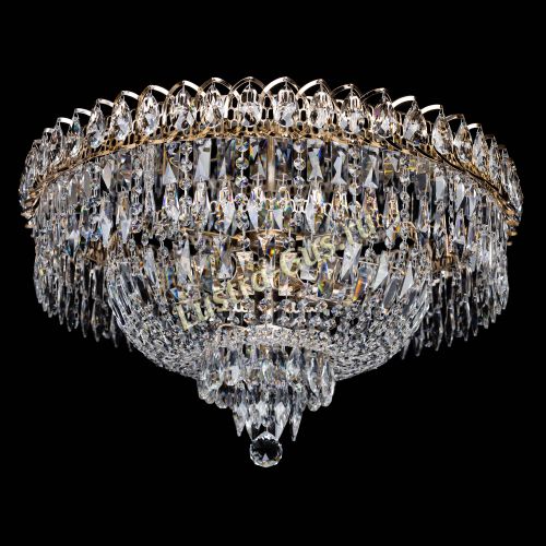 Люстра Хрустальный Каскад Перо в Симферополе Гусь Хрустальный