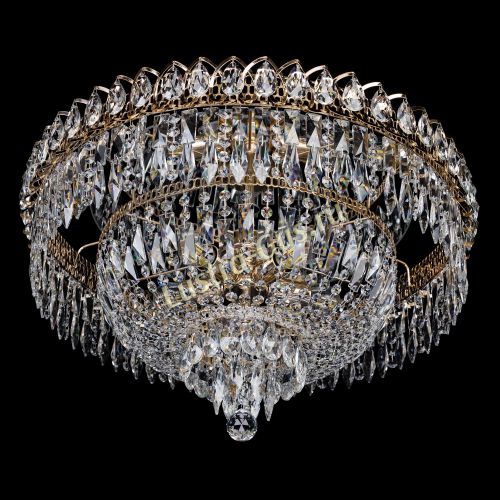 Люстра Хрустальный Каскад Перо в Симферополе Гусь Хрустальный