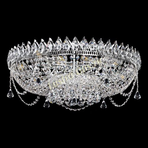 Люстра Кольцо Галактика 600 мм в Симферополе Гусь Хрустальный