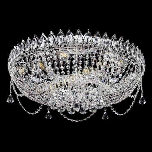 Люстра Кольцо Галактика 600 мм в Симферополе Гусь Хрустальный