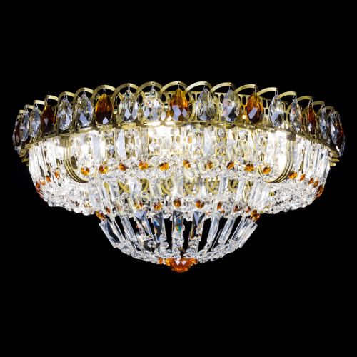 Люстра Кольцо Классика Пластинка чайная под бронзу в Симферополе Гусь Хрустальный