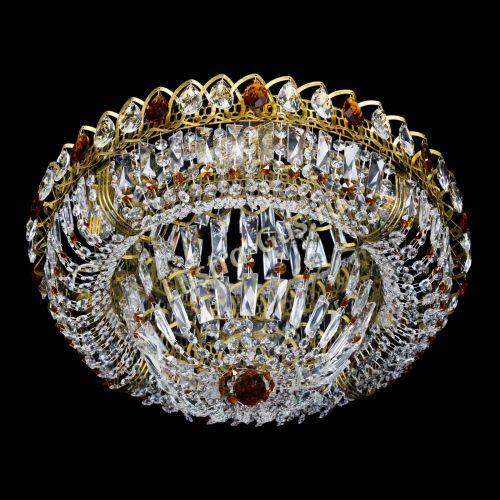 Люстра Кольцо Классика Пластинка чайная под бронзу в Симферополе Гусь Хрустальный