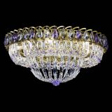 Люстра Кольцо Классика Пластинка фиолетовая под бронзу в Симферополе