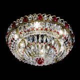 Люстра Кольцо Классика Пластинка красная под бронзу в Симферополе