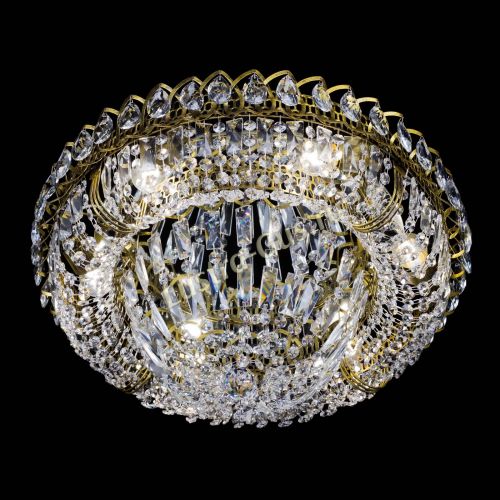 Люстра Кольцо Классика Пластинка под бронзу в Симферополе Гусь Хрустальный