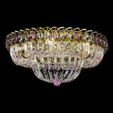 Люстра Кольцо Классика Пластинка розовая под бронзу в Симферополе