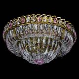 Люстра Кольцо Классика Пластинка розовая под бронзу в Симферополе