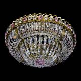 Люстра Кольцо Классика Пластинка розовая под бронзу в Симферополе