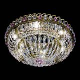 Люстра Кольцо Классика Пластинка розовая под бронзу в Симферополе