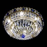 Люстра Кольцо Классика Пластинка синяя под бронзу в Симферополе