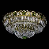 Люстра Кольцо Классика Пластинка зеленая под бронзу в Симферополе