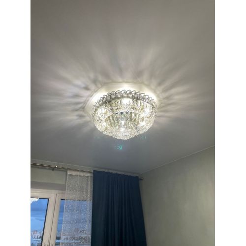 Люстра Кольцо Классика Пластинка под бронзу в Симферополе Гусь Хрустальный