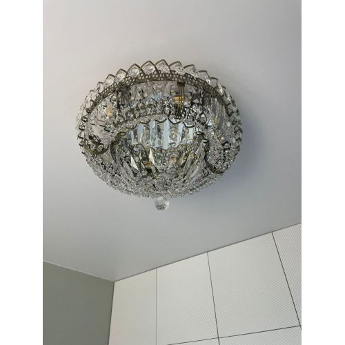 Люстра Кольцо Классика Пластинка под бронзу в Симферополе Гусь Хрустальный