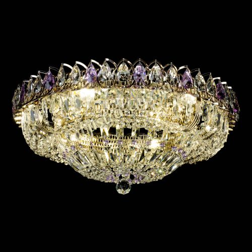 Люстра Кольцо Классика Пластинка фиолетовая в Симферополе Гусь Хрустальный