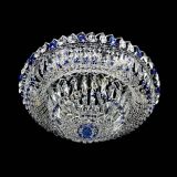 Люстра Кольцо Пластинка 600 мм синяя в Симферополе