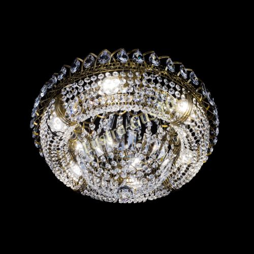 Люстра Кольцо Классика под бронзу 6 ламп в Симферополе Гусь Хрустальный