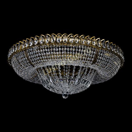 Люстра Кольцо Классика 10 ламп под бронзу в Симферополе Гусь Хрустальный