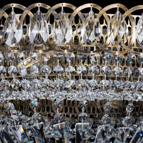 Люстра Кольцо Классика под бронзу в Симферополе Гусь Хрустальный