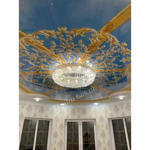 Люстра Кольцо Классика в Симферополе Гусь Хрустальный