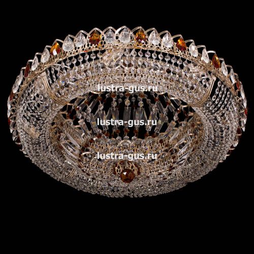 Люстра Кольцо Классика цветная в Симферополе Гусь Хрустальный