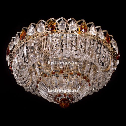 Люстра Кольцо Классика Пластинка цветная в Симферополе Гусь Хрустальный