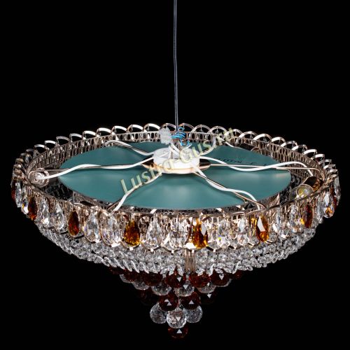 Люстра Кольцо пирамида шар 40 мм чайный в Симферополе Гусь Хрустальный