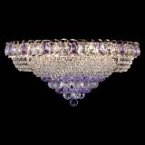 Люстра Кольцо пирамида шар 40 мм фиолетовая в Симферополе