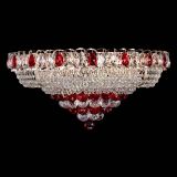 Люстра Кольцо пирамида шар 40 мм красная в Симферополе