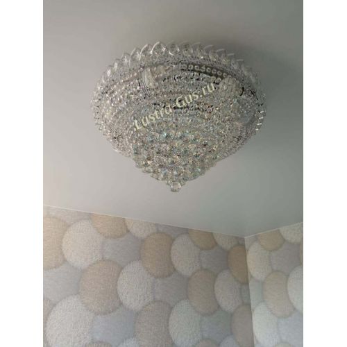 Люстра Кольцо пирамида шар 40 мм в Симферополе Гусь Хрустальный