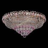 Люстра Кольцо пирамида шар 40 мм розовая в Симферополе