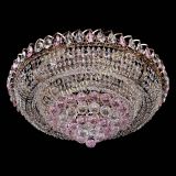 Люстра Кольцо пирамида шар 40 мм розовая в Симферополе