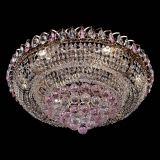 Люстра Кольцо пирамида шар 40 мм розовая в Симферополе