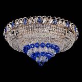 Люстра Кольцо пирамида шар 40 мм синяя в Симферополе