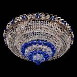 Люстра Кольцо пирамида шар 40 мм синяя в Симферополе