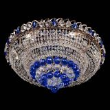 Люстра Кольцо пирамида шар 40 мм синяя в Симферополе