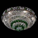 Люстра Кольцо пирамида шар 40 мм зеленая в Симферополе