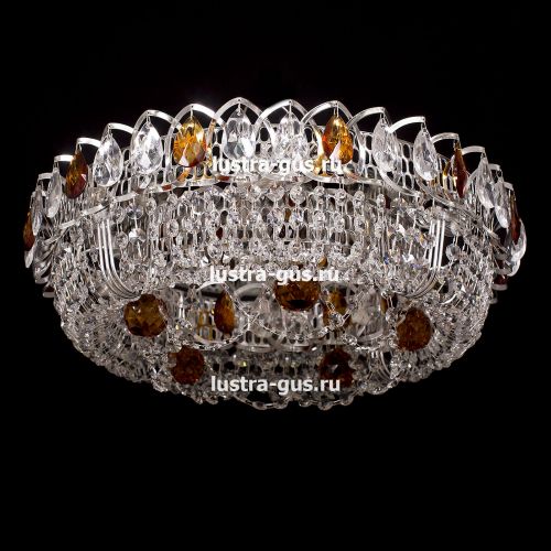 Люстра Кольцо Снежинка чайная в Симферополе Гусь Хрустальный